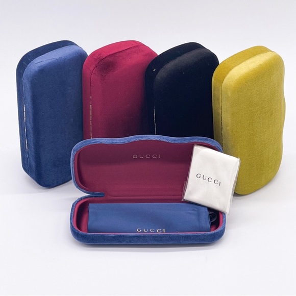 NEW GUCCI G1169S 001 BLACK BROWN WOMEN OVERSIZED SUNGLASSES GUCCI - Picture 15 of 15